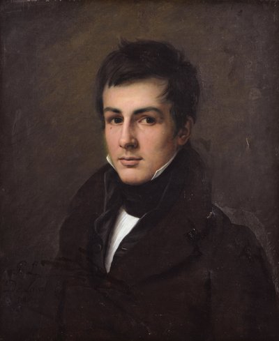 Retrato de Édouard Bertin de Pierre Louis Delaval